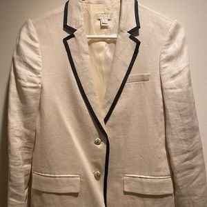 JCrew Linen Blazer